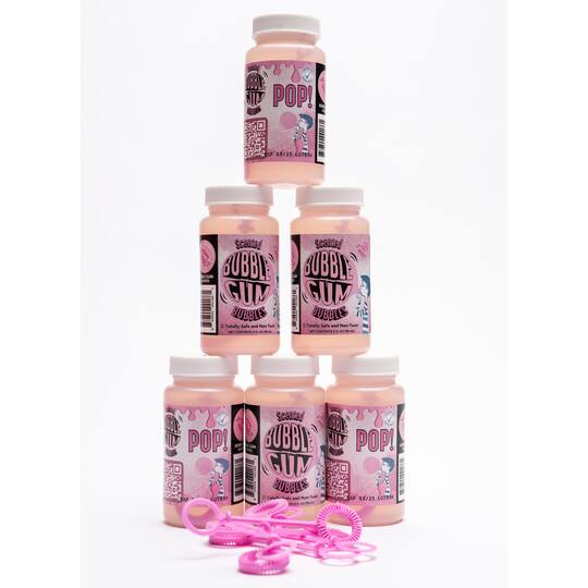 Atomic Bubbles 4oz. Bubble Love Bubblegum Scented Bubbles
